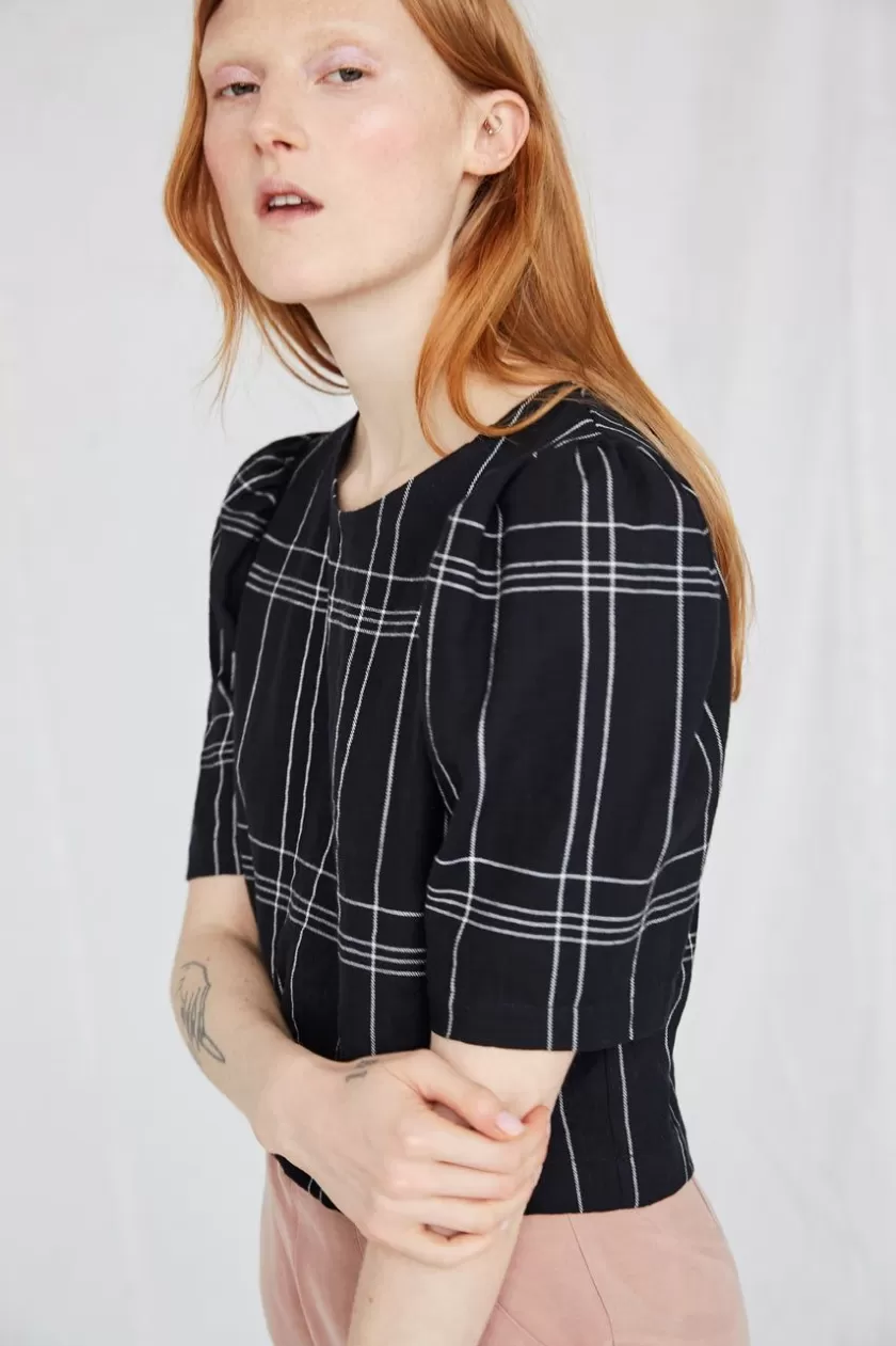 Women Eve Gravel Labyrinthe Top