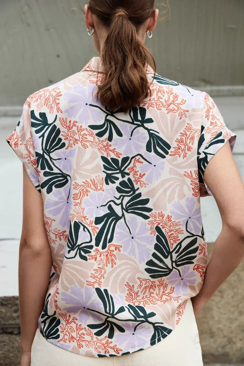 Women Eve Gravel Lotus Shirt