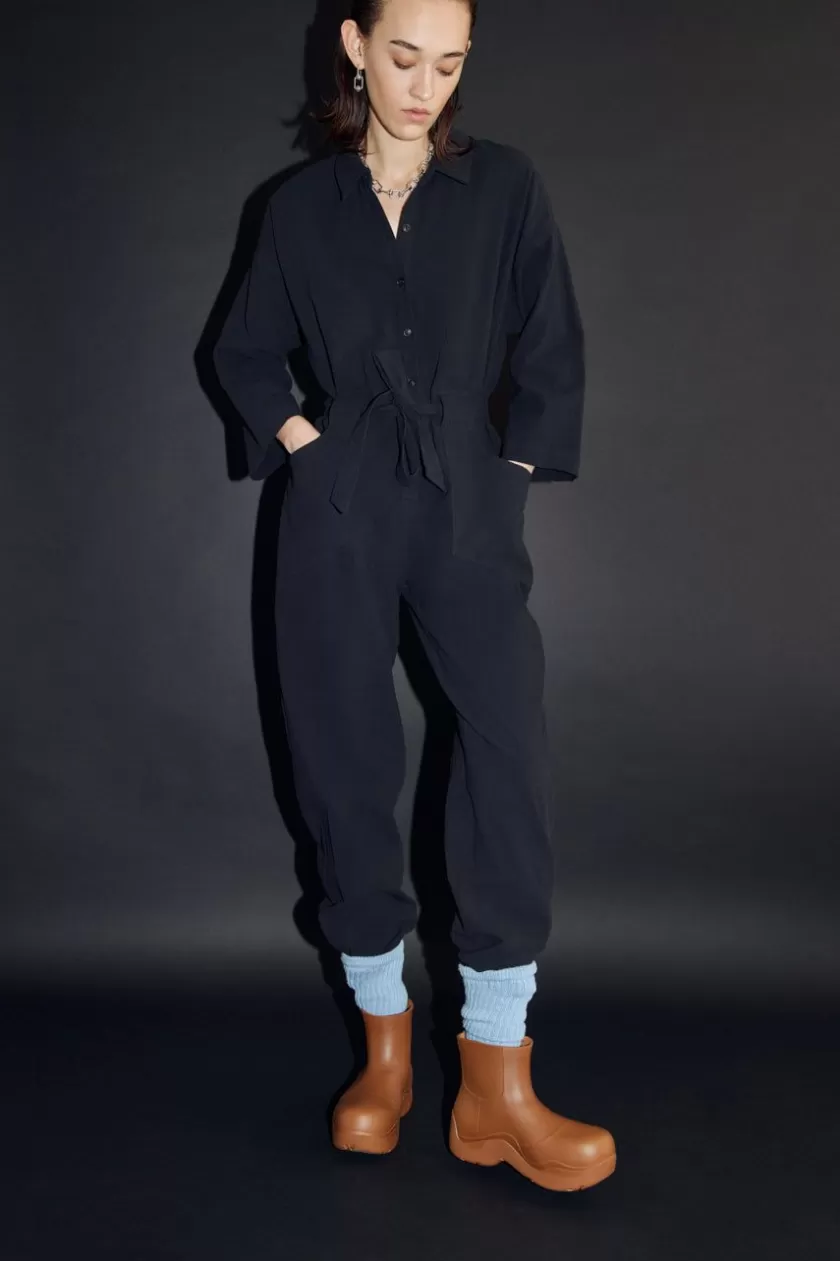 Women Eve Gravel Octave Jumpsuit