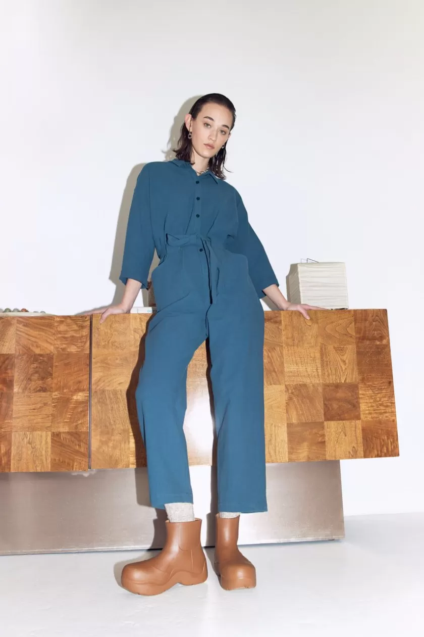 Women Eve Gravel Octave Jumpsuit