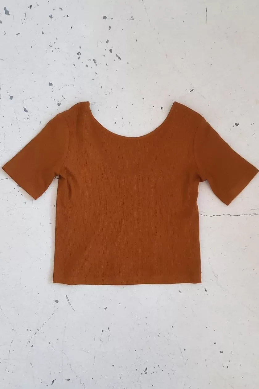 Women Eve Gravel Olive Top